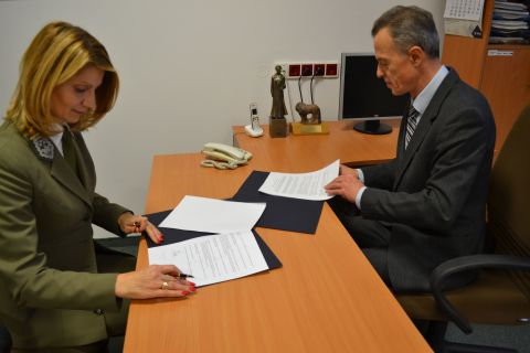Podpisanie umowy o współpracy z Zespołem Lubelskich...