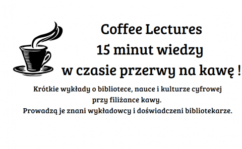 Coffe Lectures z dr. Przemysławem Wiatrem