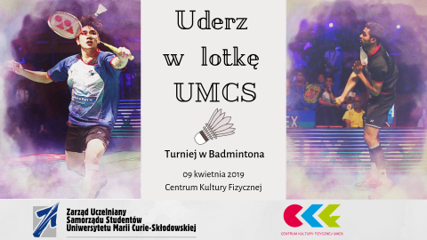 „Uderz w lotkę UMCS” - Turniej w Badmintona