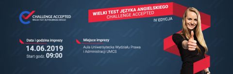 Wielki Test Języka Angielskiego „Challenge Accepted”
