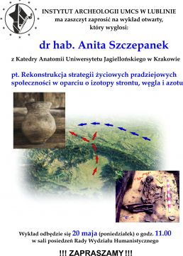 Wykład prof. Anity Szczepanek