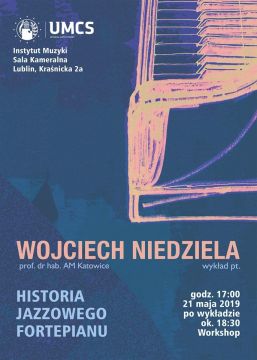 "Historia jazzowego fortepianu" – wykład prof....