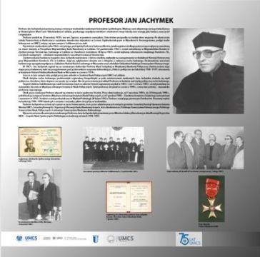 „Profesor Jan Jachymek – Mistrz i Nauczyciel”