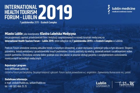 International Health Tourism Forum – Lublin 2019 w...