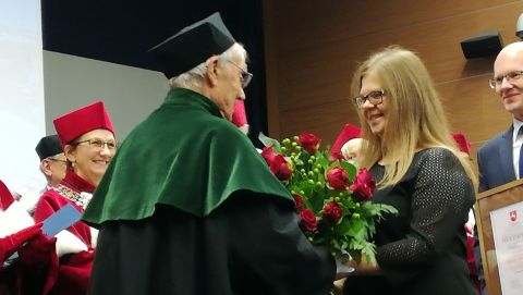Prof. Pierre Joliot doktorem honoris causa UMCS