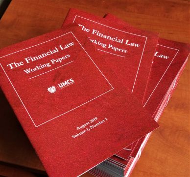 Financial Law Working Papers
