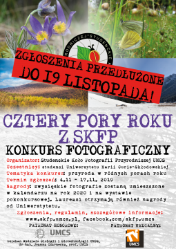Konkurs fotograficzny „Cztery pory roku z SKFP” -...