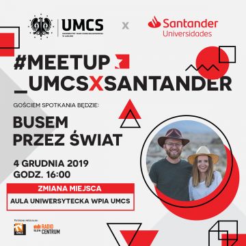 #Meetup_UMCSxSantander | Busem przez Świat