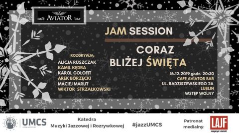 INVITATION TO CONCERT Coraz bliżej Święta // Jam Session //