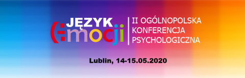 II Ogólnopolska Konferencja Psychologiczna "Język...