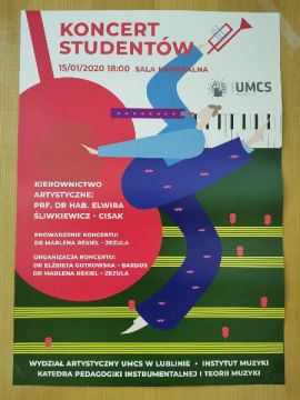 INVITATION TO CONCERT OF OUR STUDENTS 15.01