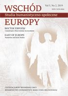 Nowy numer czasopisma „Wschód Europy”