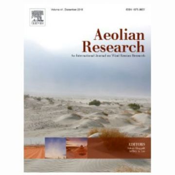 Publication in high impact journal - Aeolian Research