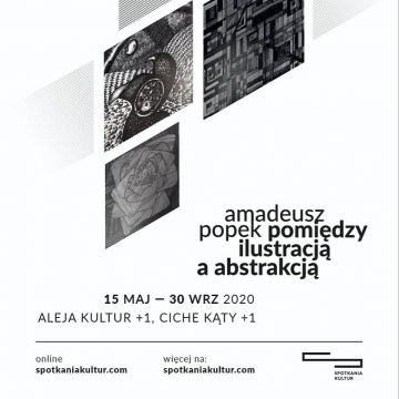 Invitation to exhibition of works by dr szt. Amadeusz Popek
