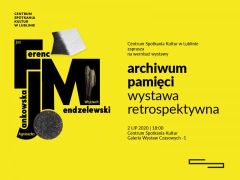 INVITATION TO EXHIBITION "Archiwum Pamięci"