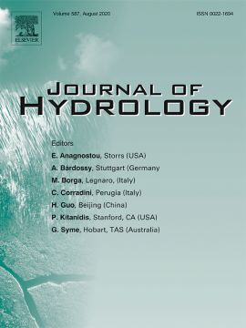 Publication in high impact journal - Journal of Hydrology