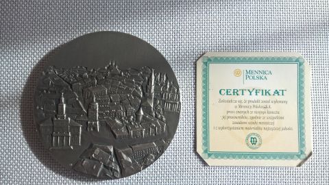 Medal Prezydenta Miasta Lublin dla prof. dr hab. Mariusza...