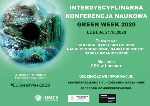 „Green Week 2020” - interdyscyplinarna konferencja naukowa