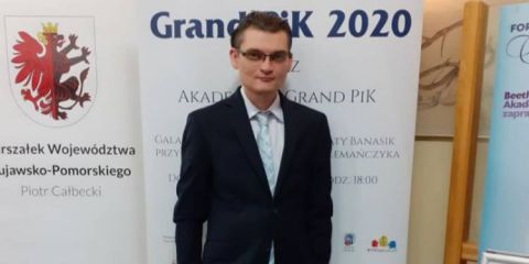 Nagrodzony Damian Gocół