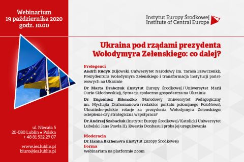 Webinarium: Ukraina pod rządami prezydenta Wołodymyra...