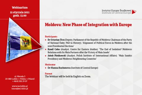 Webinarium „Moldova: New Phase of Integration with Europe”
