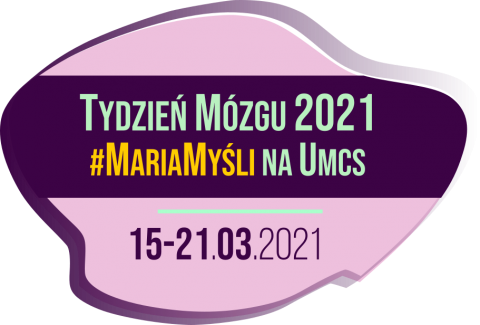 Tydzień Mózgu #MariaMyśli na UMCS - harmonogram