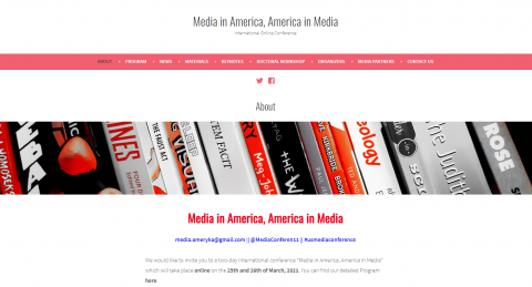 Media in America, America in Media: zapowiedź konferencji...