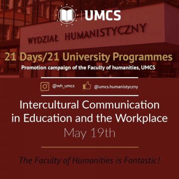 21 days / 21 University Programmes - Intercultural...