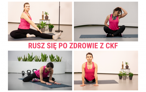 Ćwiczenia z elementami jogi - Rusz się po zdrowie z CKF #12