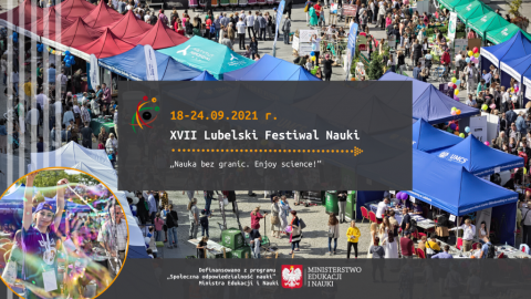 Konkursy Lubelskiego Festiwalu Nauki 2021 dla uczniów...