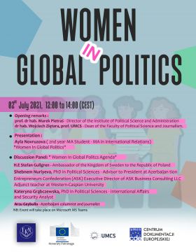 WOMEN IN GLOBAL POLITICS