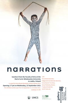 Invitation to exhibition "NARRATIONS"