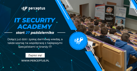 Perceptus IT Security Academy - VII edycja