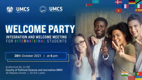 WELCOME PARTY for International Students at UMCS