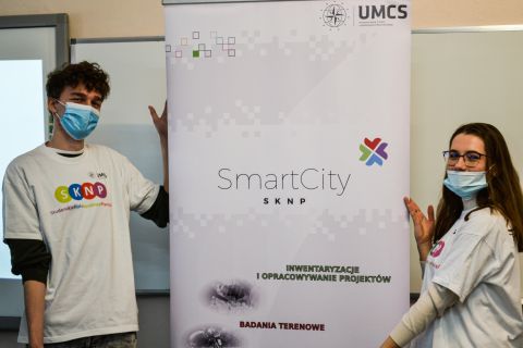 SKNP „SmartCity” na warsztatach w szkołach partnerskich UMCS