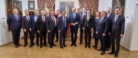Wiceminister Marcin Przydacz wziął udział w spotkaniu...