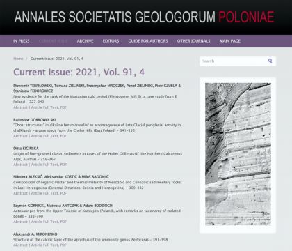 Annales Societatis Geologorum Poloniae