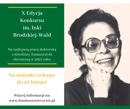 X edycja Konkursu im. Inki Brodzkiej-Wald