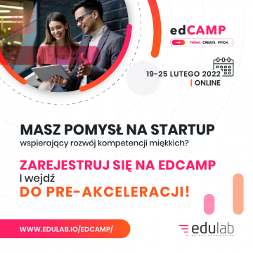 edCAMP VII - wydarzenie dla startupów edukacyjnych