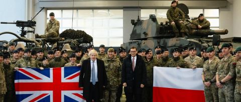 Rozmowa premierów Polski i Wielkiej Brytanii
