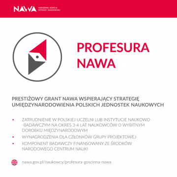 Profesura NAWA - ogłoszenie o naborze wniosków