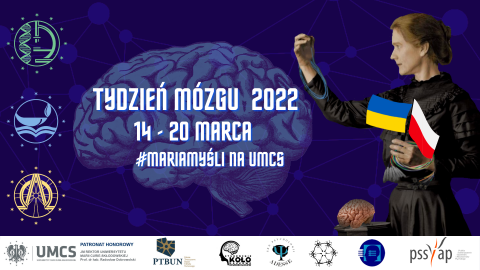 Tydzień Mózgu 2022 #MariaMyśli na UMCS (14-20.03.2022)