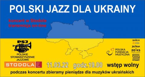 Polski Jazz dla Ukrainy - koncert i transmisja online