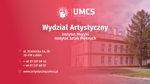 Webinary UMCS 2022 - Wydział Artystyczny