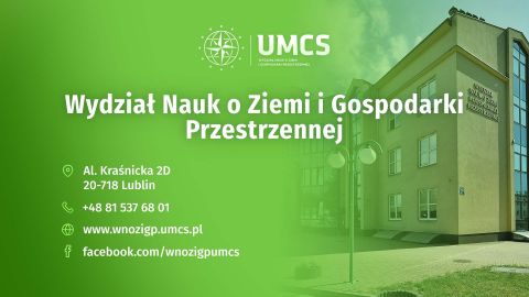 Webinary UMCS 2022 – Wydział Nauk o Ziemi i Gospodarki...