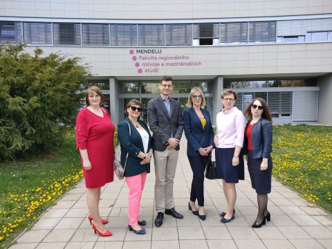 Pracownicy Wydziału z wizytą w Mendel University in Brno