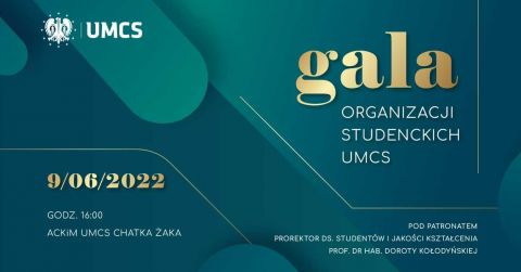 Gala Organizacji Studenckich UMCS już niebawem