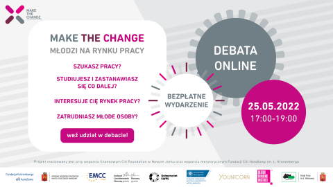Make the Change - Młodzi na rynku pracy (debata online)