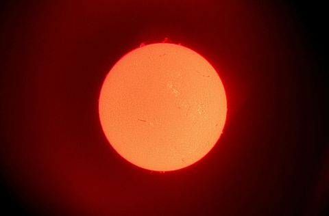 Pokazy Słońca przez teleskop - zaproszenie