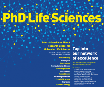 PhD student positions at the IMPRS for Molecular Life...